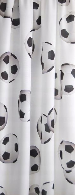 Zasłona w piłki Futbol do POKOJU wys.300 cm
