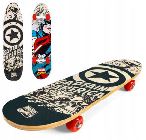 Deskorolka Deska Drewno Mocna 61cm Avengers Kapita