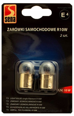Żarówki R10w 12v 10w 2 Sztuki Kierunkowskazy Ba15s