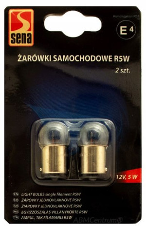 Żarówki R5w 12v 5w 2 Sztuki Światła Pozycyjne