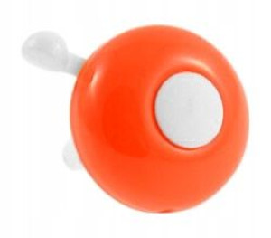 Dzwonek Rowerowy Ufo Pomarańczowy 50mm Hulajnoga