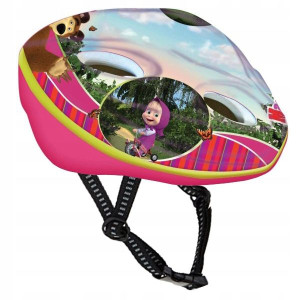 Kask Rowerowy Dzieci 52-56 Cm Masza I Niedźwiedź