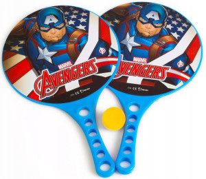 2x Paletka Gra W Odbijanie Piłki Tenis Avengers