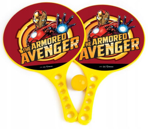 2x Paletka Gra W Odbijanie Piłki Tenis Iron-man Av