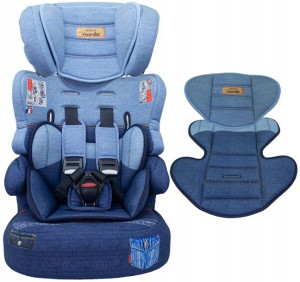 Fotelik Samochodowy 9-36 Kg Denim Nania Jeans Blue