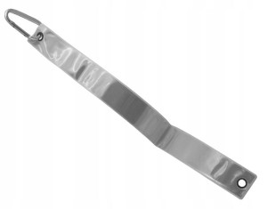 Opaska Odblaskowa Długa 37cm Karabińczyk Na Plecak