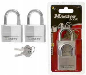 2x Kłódka Do Furtki Szafki Wiaty Szopy Master Lock