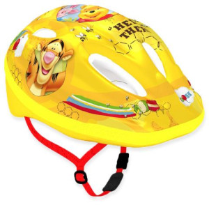 Kask Disney Kubuś Puchatek Tygrysek Kłapouchy Żółt