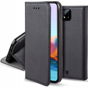 Etui Smart Magnet + Gratis Szkło Do Realme C11 C20