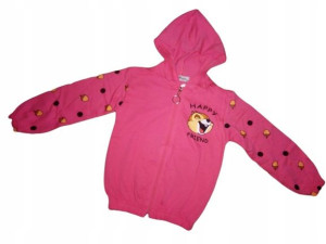 Bluza Wiewiórka Happy Friend Kaptur R.122(6-7 Lat)