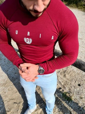Bluza męska bordowa Furia rozm.XXL