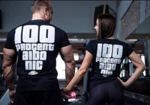 Koszulka damska 100% czarna rozm.M
