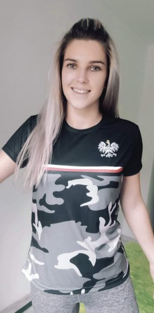 Koszulka patriotyczna Orzeł damska Furia rozm.L