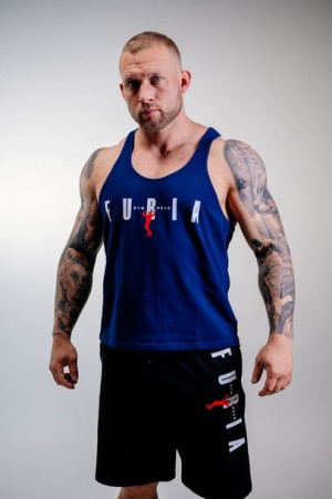 Tank top Furia granatowy męski rozm.XL