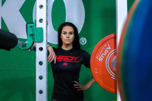 Rashguard NIGDY SIĘ NIE PODDAWAJ damski rozm.S