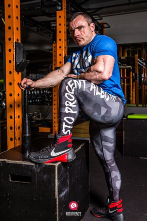 Legginsy męskie Sto Procent Albo Nic Furia rozm.XXL