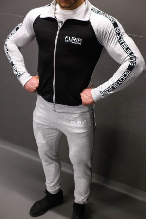 Dres szary logo FURIA męski rozm.XXl