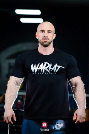 Koszulka T-shirt Wariat męska rozm.S