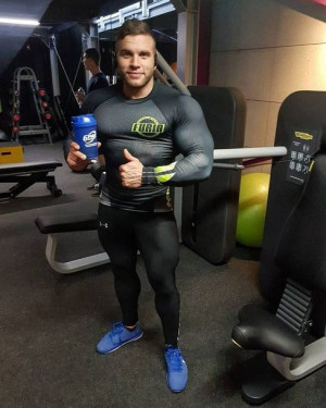 Koszulka rashguard sportowy tryb życia męska rozm.S
