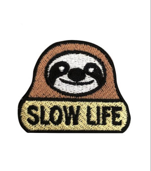 Naszywka Jestem SLOW wersja S