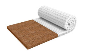 Materac Nawierzchniowy 120x200 KOKOS Topper 2cm