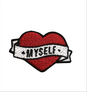Naszywka na ubrania Love Myself