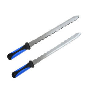Nóż Do Wełny Styropianu 41cm Dwa Ostrza Nierdzewny