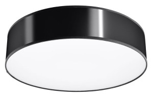 Arena55 Czarna Lampa Sufitowa Plafon Nowoczesny Le