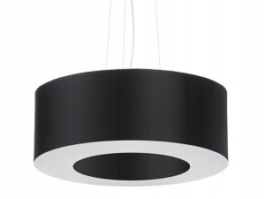 Saturno 50 Czarna Lampa Wisząca Zwis Nad Stół Led