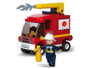 Klocki Sluban Kolekcja Straż Mini Pojazd C 75 El.
