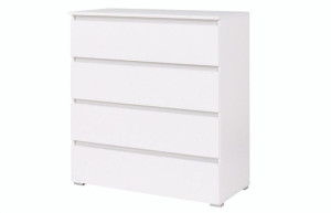 Komoda 4S C4 H.97X92X41 Szeroka Coco Biały Mat