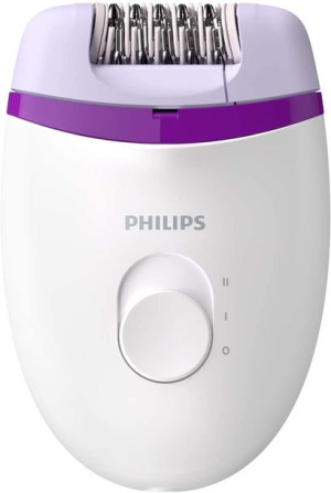 Kompaktowy depilator Philips BRE225 Satinelle Essential biały