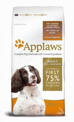 Applaws Dog Adult Small&Medium z kurczakiem 7,5kg