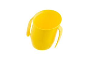 Doidy Cup Kubeczek do nauki picia Dla DZIECI od 3 mc Żółty