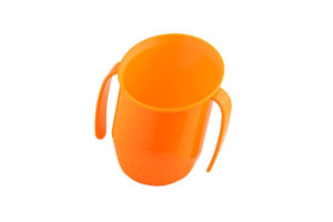 Doidy Cup Kubeczek do nauki picia Dla DZIECI od 3 mc Pomarańczowy