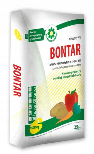 BONTAR MAX 25kg NAWÓZ bezchlorkowy