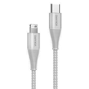 Vokamo - Luxlink Series Kabel przewód USB-C do Lightning 1.2M