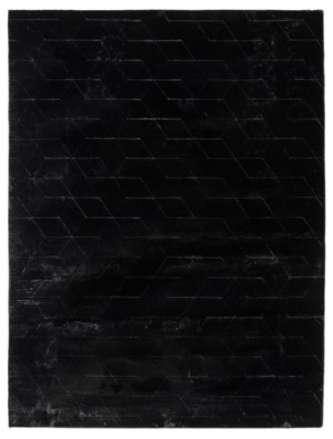 Dywan PRESTIGE NEW puszysty czarny 70x140cm