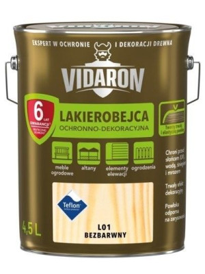 VIDARON Lakierobejca 4,5L BEZBARWNY L01