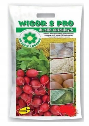 Nawóz do borówek azali wigor s 5kg siarka różanecz