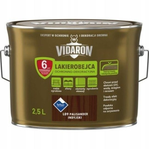 VIDARON Lakierobejca 2,5L PALISANDER INDYJSKI L09