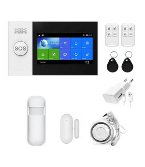 Bezprzewodowy alarm 2G GSM + WiFi - HXA007 R1 + syrena 105 db