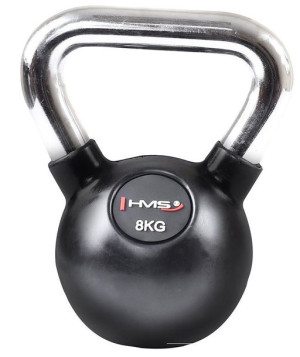 HMS Kula Hantla KETTLEBELL Żeliwna Chromowana 8 kg