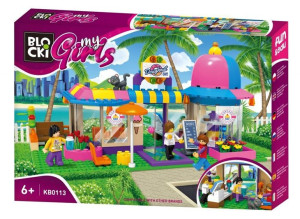 BLOCKI KB0113 Klocki MyGirls Kawiarenka Przyjaciółek