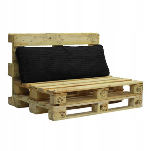 PALETY sztruksowa poduszka siedziskowa 120x40x15