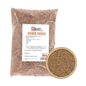 Siemię lniane 500g