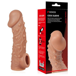 Nakładka na Penisa Cock Sleeve Pierścień na Jądra