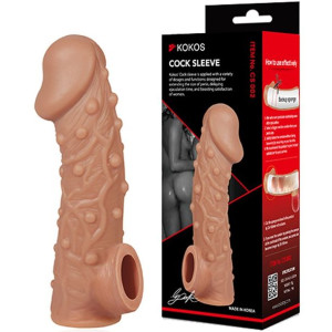 Nakładka na Penisa Cock Sleeve Pierścień na Jądra