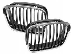 Atrapa Grill Nerka Kratka Bmw 3 E46 98-01 Chrom