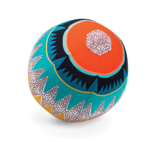 Piłka materiałowa GRAFIKA z balonami 30 cm Djeco